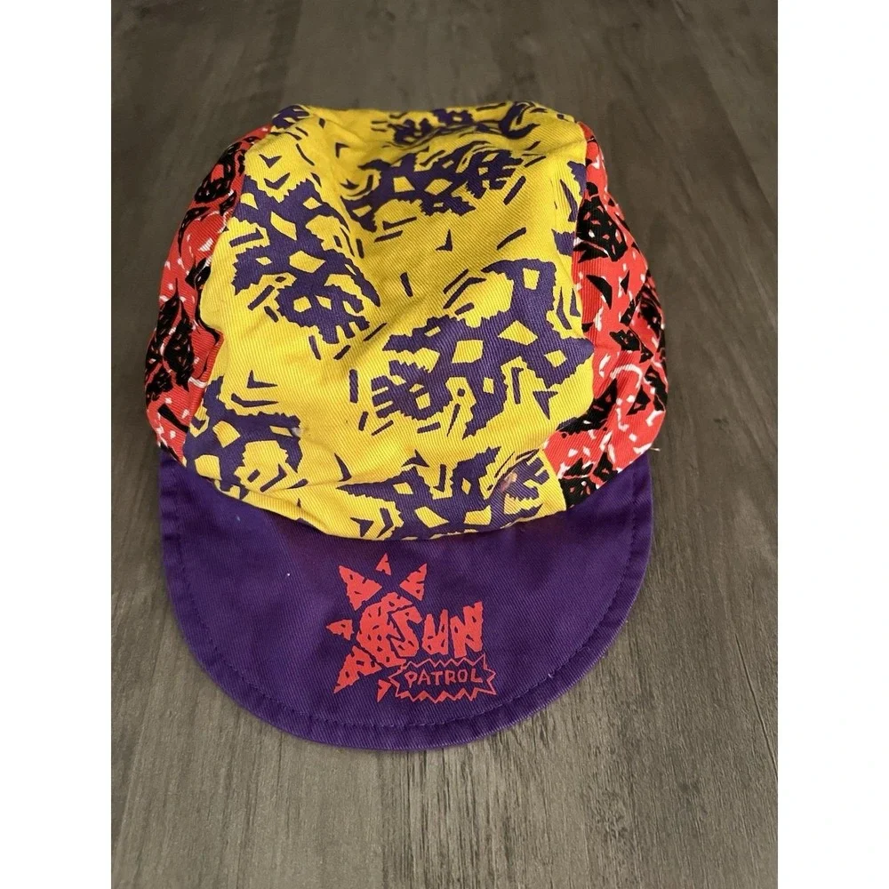 Vintage 1994 Wendy's Sun Patrol Kids Meal Cap Hat Good Condition!